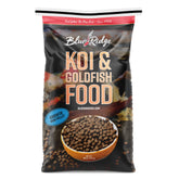 Blue Ridge Koi Food 25lb bag for reliable pond feeding benefits