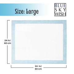 Blue Sky Wish waterproof bottom layer prevents leaks and protects floors.