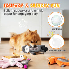BluPup animal character toy variety keeps play fresh and exciting.