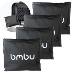 BMBU bamboo charcoal deodorizer bag 4-pack packaging demonstrates natural odor control.