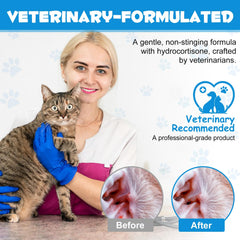 bnHUlMXw cat ear care solution - reduces wax and odor