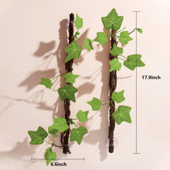 BNOSDM reptile plant leaf vine 2-pack adds jungle realism.