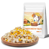 BNYEE freeze-dried treats in a jar for convenient at-home rewards.