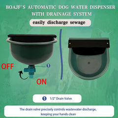 Boajf water dispenser float valve detail emphasizing reliable auto-fill.