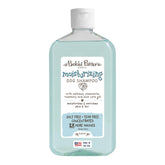 Bobbi Panter oatmeal shampoo bottle shows tear-free cleansing for dry skin
