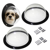 BobbyPet dog fence window clear view dome provides a clear, inviting view for pets