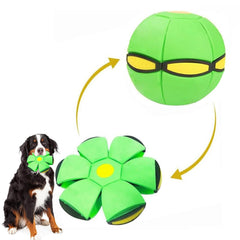 Bobcow UFO Magic Ball green front view for active outdoor play