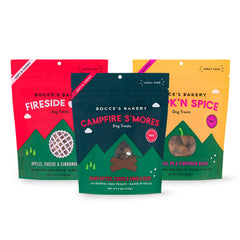 Bocce's Bakery Fire Apple Pie bundle offers chewy, real-ingredient treats for dogs
