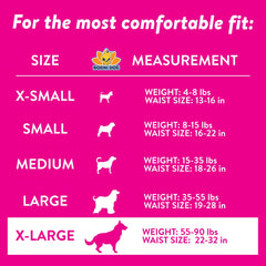 Bodhi Dog diaper with wetness indicator to simplify changes.