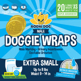 Bodhi Dog disposable male diapers extra-small pack for easy potty management