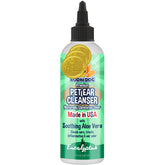 Bodhi Dog Ear Cleaner bottle close-up for gentle cleaning.