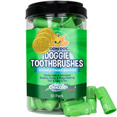 Bodhi Dog finger brush for dogs and cats with soft bristles for gentle cleaning.