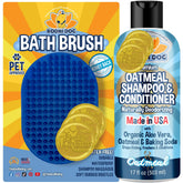 Bodhi Dog Grooming Bundle oatmeal shampoo bottle showing gentle formula for pets