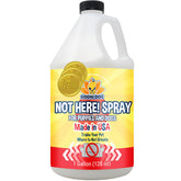 Bodhi Dog Not Here! spray bottle close-up for humane training deterrent.