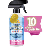 Bodhi Dog Premium Cologne spray bottle showing quick refreshment for pets