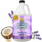 Bodhi Dog Lavender waterless shampoo bottle for quick pet cleaning.