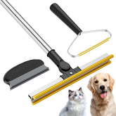 Bolfie 3-in-1 carpet rake tackles pet hair on carpets and rugs