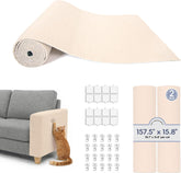 BOLIAN cat scratch mat protecting sofa area and decor.