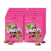 Bonkers cat treats with crunchy outside and gooey center for cats