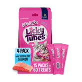 Bonkers Licky Tubes creamy texture for mess-free cat treats