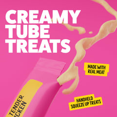Bonkers Licky Tubes creamy-texture delivers smooth licking.
