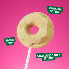 Official collaboration with Krispy Kreme features donut-inspired design.