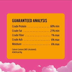 Bonkers Purrpops Single Ingredient label simple snack option