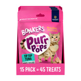 Bonkers Purrpops tuna flavor lollipop for bonding and training use