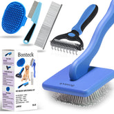 Bonteck slicker brush with long pins for detangling coats