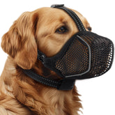 BONTHEE mesh soft dog muzzle for comfortable wear and easy storage