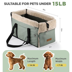 BONTHEE PU leather dog car seat material, easy to wipe clean and durable