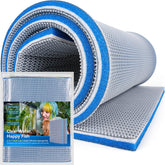 Borlech 8-Layer filter pad cut-to-size for deeper filtration and clearer water