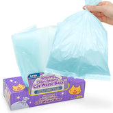 BOS Amazing Odor Sealing Bags box display for convenient waste disposal.