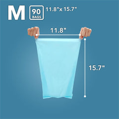 BOS bags with durable material for cat litter containment.