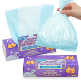 BOS odor-sealing bags in a dispenser box for easy use and odor control.