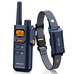 BOUSNIC dog shock collar with remote enables precise training indoors and outdoors with extended range.