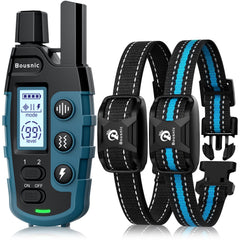 BOUSNIC dog shock collar remote with up to 3300ft range for indoor and outdoor training