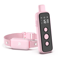 Bousnic shock collar receiver close-up shows compact design for versatile dog training.