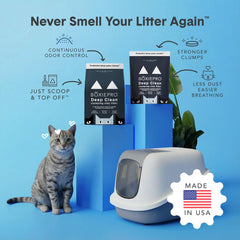 BoxiePro unscented litter provides fragrance-free use for sensitive spaces.