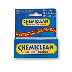 Boyd Enterprises Chemi-Clean 2 g Premium Pack treats cyanobacteria safely in reef and freshwater tanks