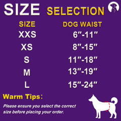 BrandonSuper Dog Diapers 360 wrap with Velcro for snug, adjustable security.