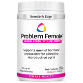 Breeder's Edge Problem Female bottle pour highlights pork liver flavor for easy dosing.