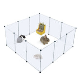 BRIAN & DANY dog playpen panel assembly for quick, tool-free setup