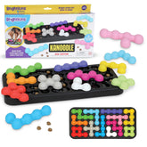 Brightkins Kanoodle Dog Edition large treat compartments invite sniffing and problem solving.