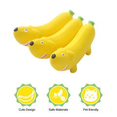BRMDT realistic banana dachshund toy design inspires playful fetch.