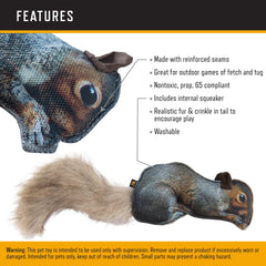Browning water-resistant dog toy with reinforced seams for outdoor use.