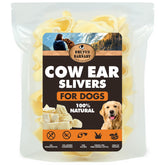BRUTUS & BARNABY cow ears thick cut chew, rawhide-free option for dogs.
