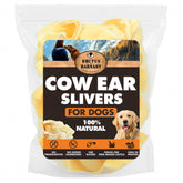 BRUTUS & BARNABY cow ears thick cut for long-lasting chew and fresh breath.