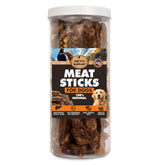 BRUTUS & BARNABY dehydrated lung treats packaging shows USA-made quality for pets