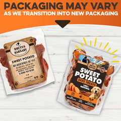 BRUTUS & BARNABY single-ingredient sweet potato ideal for daily training rewards.
